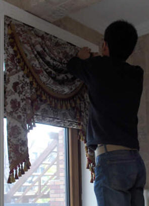 窗簾師傅提供到府窗簾安裝施工